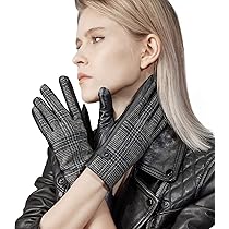 Amazon | [ジー エス ジー] 革手袋 レディース スマホ対応